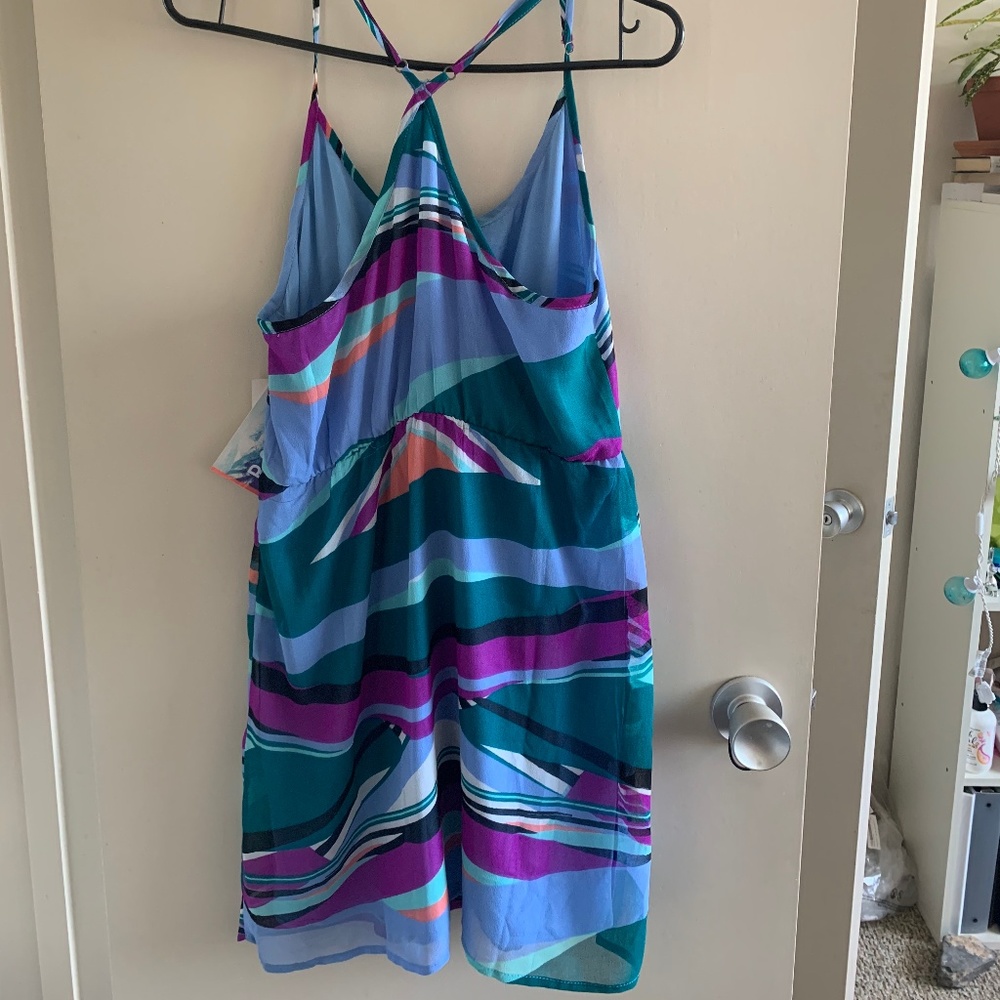 multicolor roxy dress